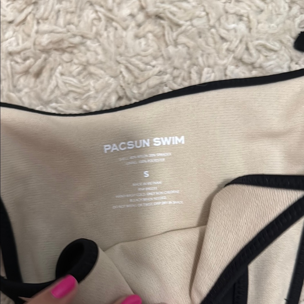 Black Triangle Bikini Set - image 4